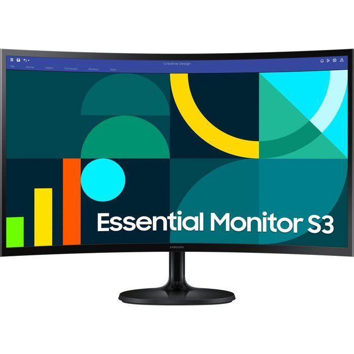 Samsung Ecran Pc Incurvé - 24 - Fhd - 100Hz - Dalle Va - 4Ms - S24d362g