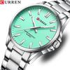 Curren Kairui 9090: Herren-Stahlarmbanduhr & Damen-Quarz-Business-Uhren-Set.