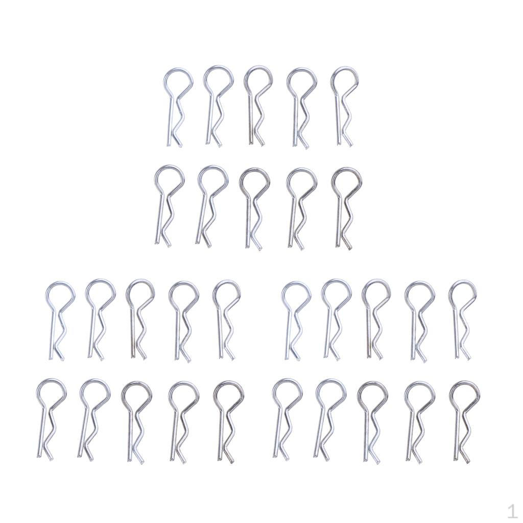 

Pack Of 30 Body Shell Clip Pin For K969 K979 P939 Accessory