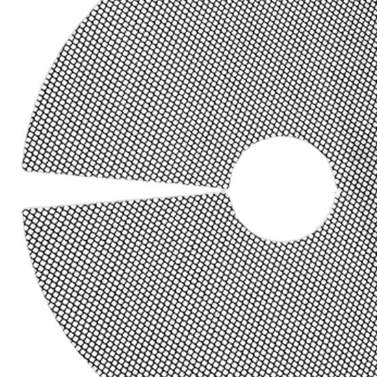 4 Pcs Flower Pot Grid Soil Protector Cover Cat Digging Prevention Plant Pot Shield with Stakes Cuttable Flower Pot Grid