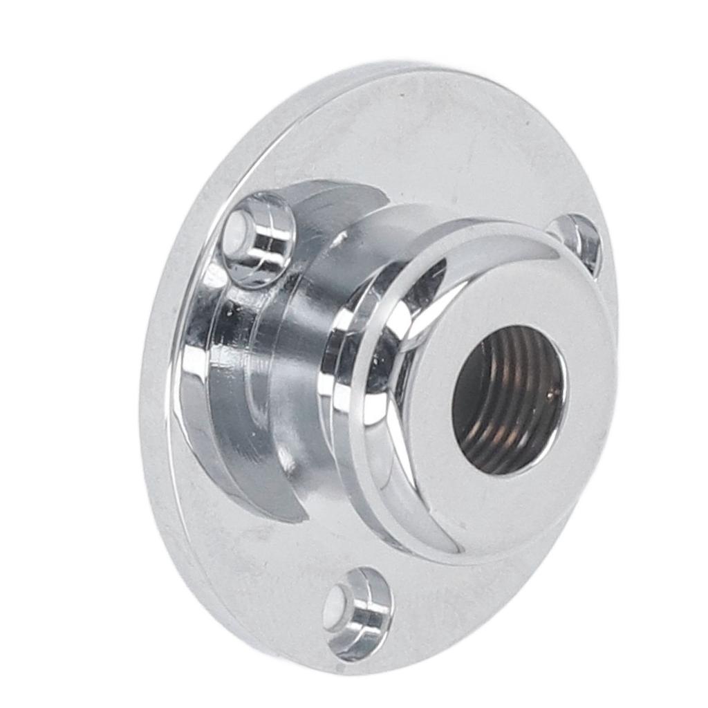 Metal Endpin Cover 6.35mm Jack Tail Pin Cover for Acoustic Guitar Ukulele EQ Equalizer Pickup Instal