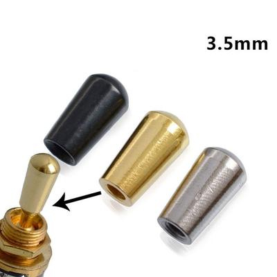Metal 3 Way Toggle Switch Tip 3.5 Mm  Guitar Knob Tip Button   Electric Guitar