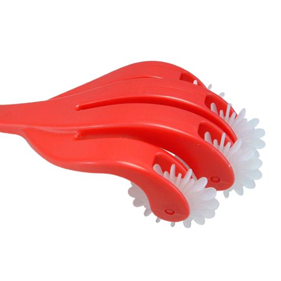 Helpful Simply Portable Claw Roller Massager Anti-Cellulite Buttock Massager Makeup Buttock Massage Roller 32 Claw Massage Roller for Buttocks