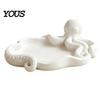 Necklace Storage Dish 3D Printed Octopus Jewelry Tray, Ocean Animal Earrings Ring Multifunctional Home Organizer Decorative Keys Trinkets Holder