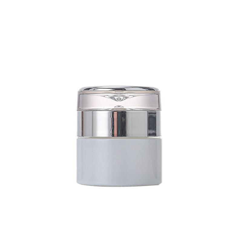 Frosted Glass Skincare Bottle with Screw Cap for Creams