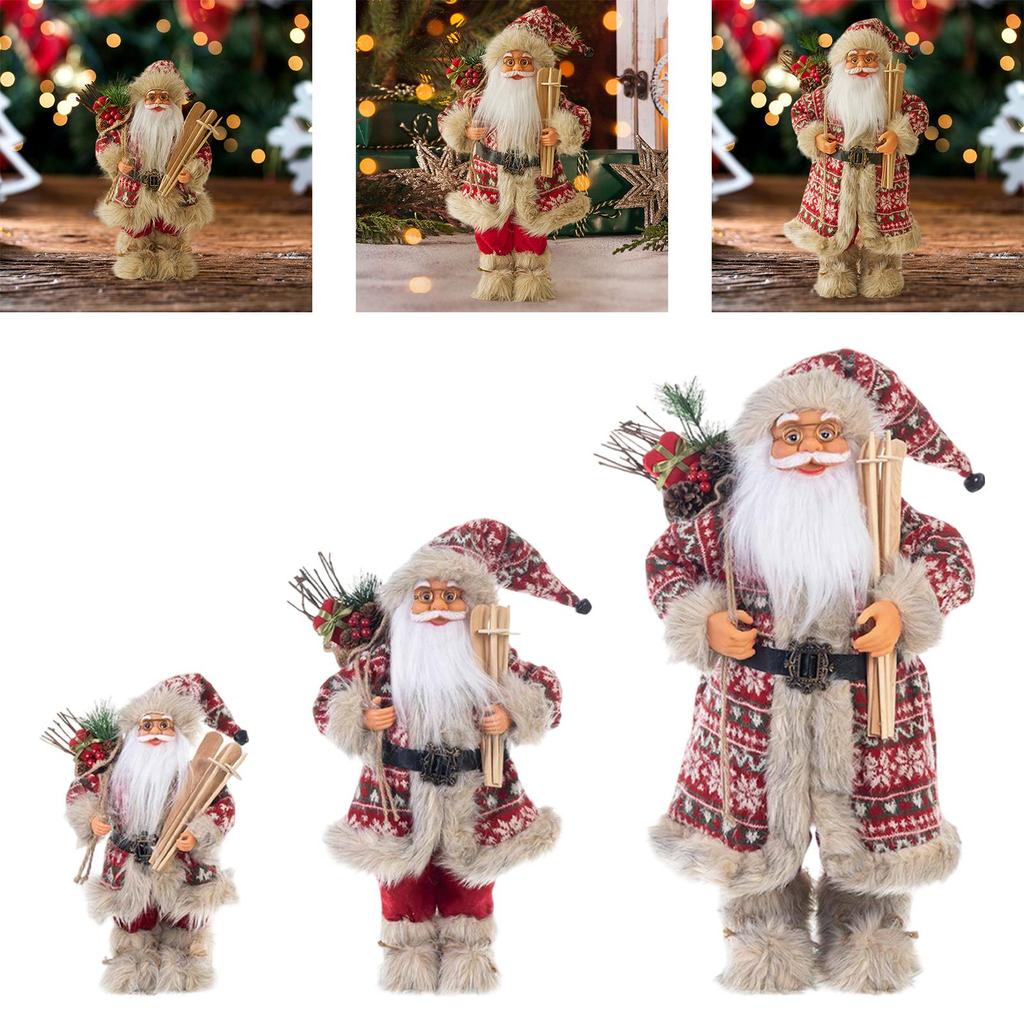 Elegant Santa Figurine for Festive Home Decor