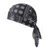 Neue Paisley-Print Hijab-Kappen Schnelltrocknend Atmungsaktiv Bandana Kopftuch UV-Schutz Bequemes Radfahren Kopfwickel Unisex