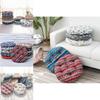 Luxurious Round Cushion Patio Tatami Meditation Mat Seat Pillow With Soft Touch Feeling