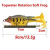 Thunder Frog Double-Legged Rotating Propeller Soft Lure, 9cm/13.5g, for Bass & Carp Fishing.