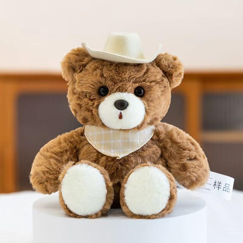 Bear Teddy Plush Toy Bedroom Decor With Particles Kids Gift Doll Collection
