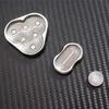Triple Pack Magnetic Push Cards Triangle Fingertip Spinner Metal Popping Sound Stimulating Game Foradult Stress Ease Toys