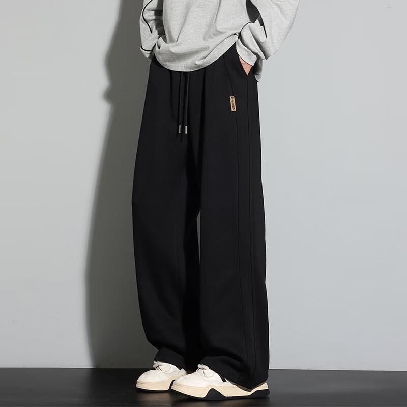 NASA NOAH Men's Relaxed Straight-Leg Casual Pants