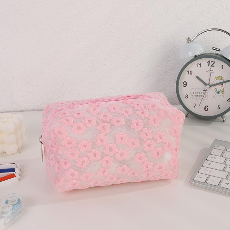Eva Small Floral Makeup Bag For Women And Teens