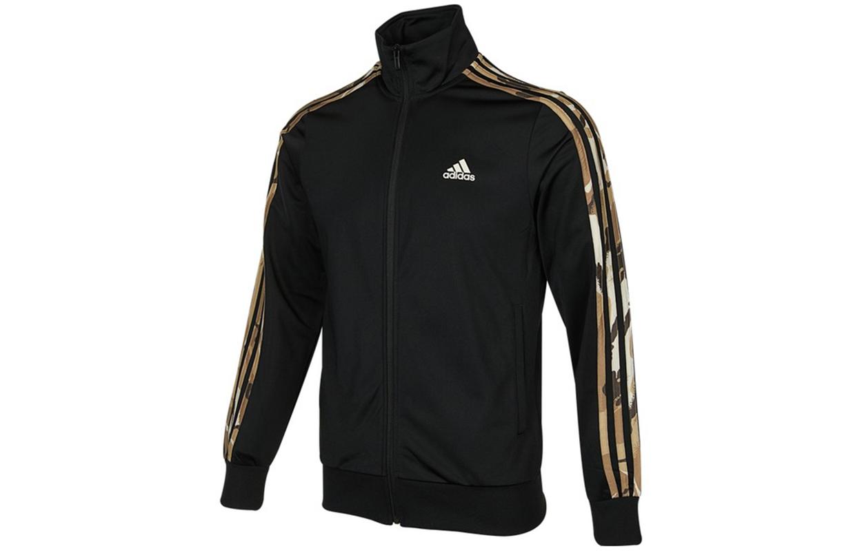 

Adidas Jackets Men s Black Stand Collar Moderate Other H48437 XXL
