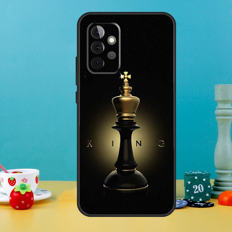 Chess Case For Samsung Galaxy A15 A16 A05 A26 A36 A56 A52 A53 A33 A13 A34 A54 A14 A35 A55 A22 A32