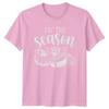 C'est la saison Fêtes de Thanksgiving T-shirt Unisexe T-shirt Graphique Unisexe
