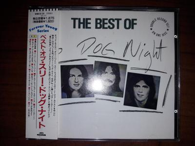 CD THREE DOG NIGHT - Best of  WMCS19 MCA Records 1989 Japonya Rock Kullanılmış