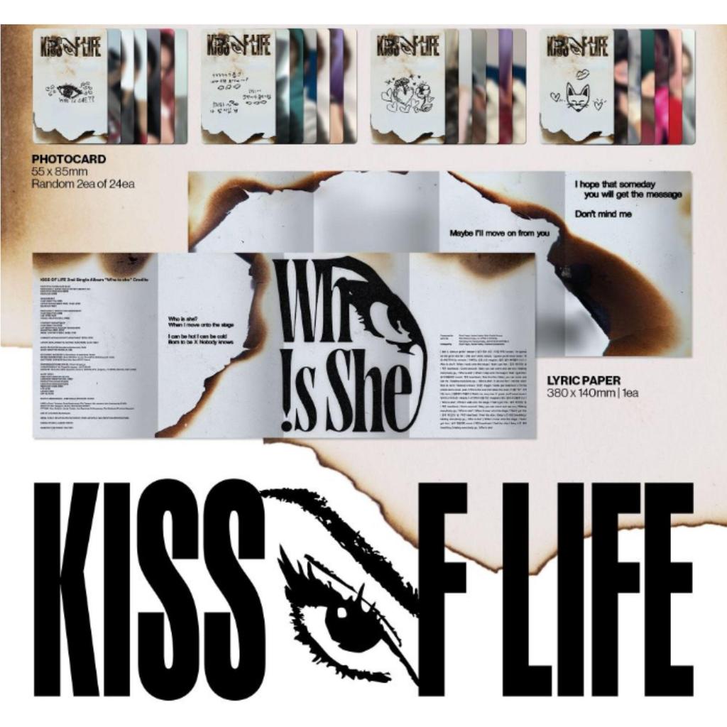 [VORBESTELLUNG] KISS OF LIFE – 2. Single-Album [Who is she] (Wer Ver.)
