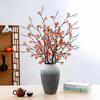 85cm Length Artificial Holly Artificial Plants Little Red Fruit Red Berry Branch Berry Branch Festival Decor