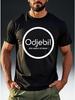 Men's Funny Social Anxiety T-Shirt - "Odjebi! Dva Metra Od Mene" Minimalist Cyrillic Print