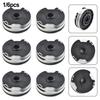 1/6pcs Trimmer Spool Line For Parkside Cordless Grass Trimmer  for PRTA 20-Li A1, B2, C3 Models Outdoor Garden Replacement Part