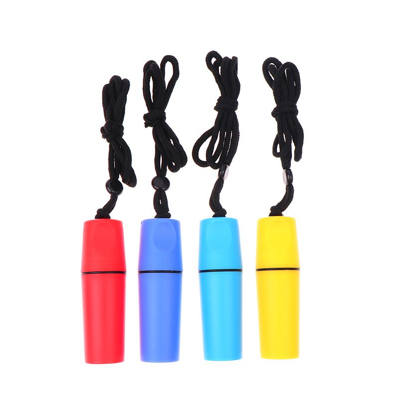 Practical Water Resistant Storage Tube With Lanyard Portable Storage Case For Coins And Cash For Beach And Hiking Rafting