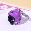 Bravery Helmet Keychain Pendant - Baishatun Mazu Festival Souvenir