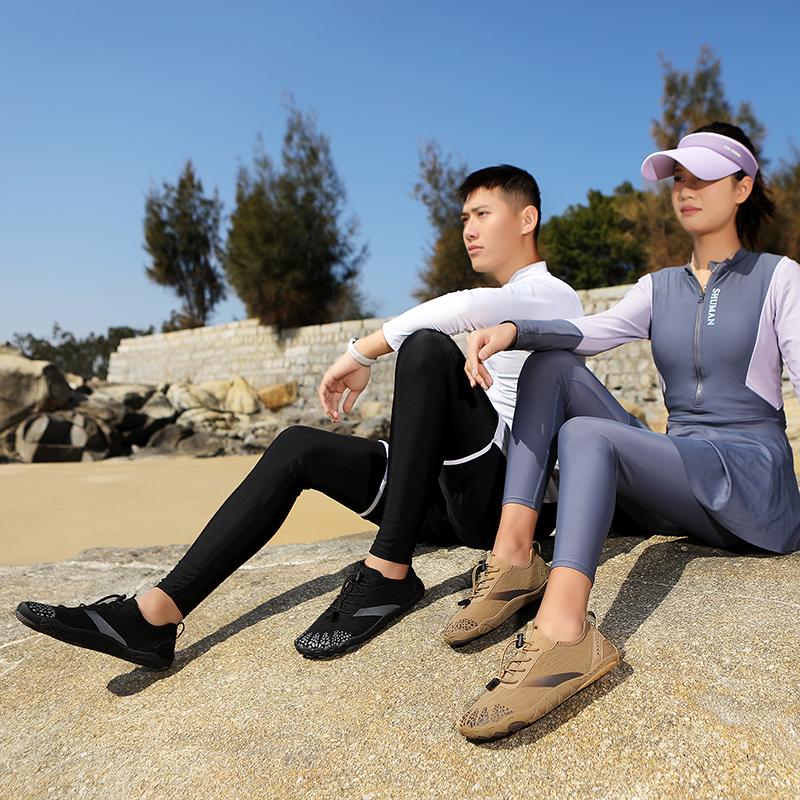 Wading Sneakers Water Sports Shoes for Women Men Quick Dry Aqua Shoes for Swimming Surfing Wading Shoes Anti-slip