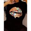 Fashion Women Bird Print T Shirt Funny Casual O-neck Short Sleeves T-shirt Summer Female Tee Shirt