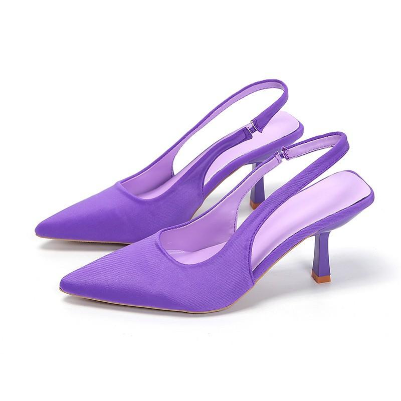 2026 Sexy Damen High Heels Luxus Spitz zulaufend Damen Pumps Mode Flache Sandalen Stiletto-Absätze Damen Party Hochzeits Schuhe