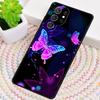 PRETTY NEON SPARKLY BUTTERFLIES Phone Case For Samsung Galaxy Note 10 Pro S26 S25 S24 S23 S22 Ultra Plus S21 FE S20 Cover
