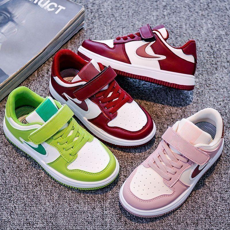 Girls Board Shoes Autumn 2025 New Boys Sports Shoes Children Soft Sole Breathable Girls Middle and Older Children Student Shoes Tide