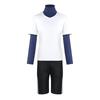 Hunter X Hunter Killua Zoldyck Cosplay Costume Number 99 Badge Halloween Christmas Party Cosplay Suit Shirt Short White Wig