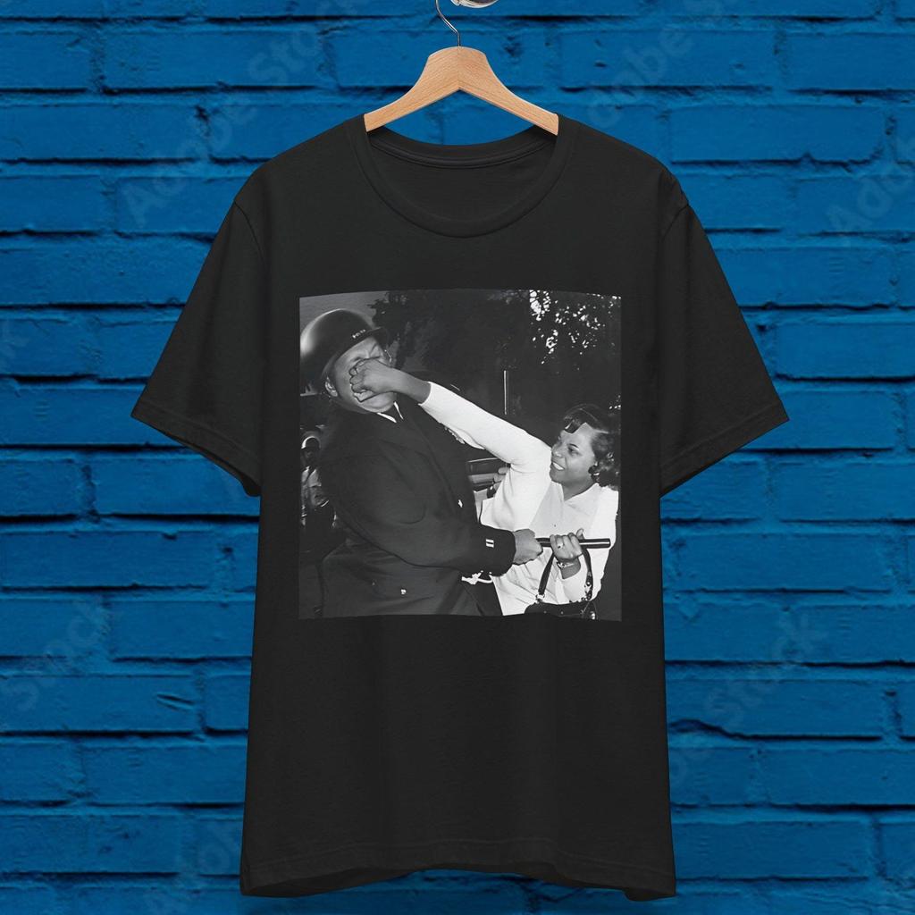 Black Woman Punch Cop, NEW HD! JUNETEENTH, Black History Month, Civil Rights, Angela Davis, Malcolm, Black Leader, Rosa Parks, Riots, Selma