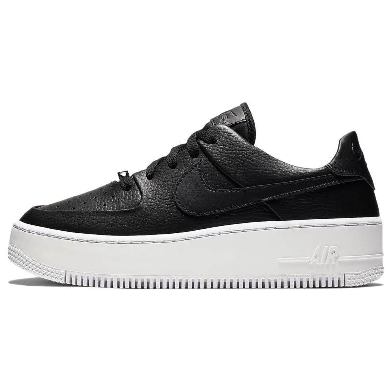 Nike Air Force 1 Sage Low Black White Women's Sneakers AR5339-002