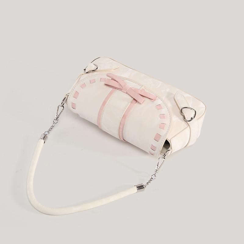 Niche Design Baguette Bag Commuter Motorcycle Bag Fashionable Single-shoulder Crossbody Bag