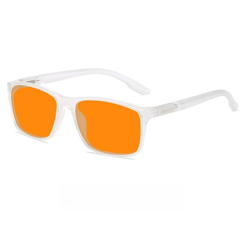 Anti Blue Light Glasses for Esports Eye Protection Plain Eyewear for Mobile Phones and Computers with Yellow/red/orange Lenses