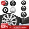 Radkappen für Renault Megane 2 Duster Logan Captur Clio 4 Scenic 4 Stück 56mm 60mm 65mm Auto Radaufkleber 56mm Auto Mittelradkappe