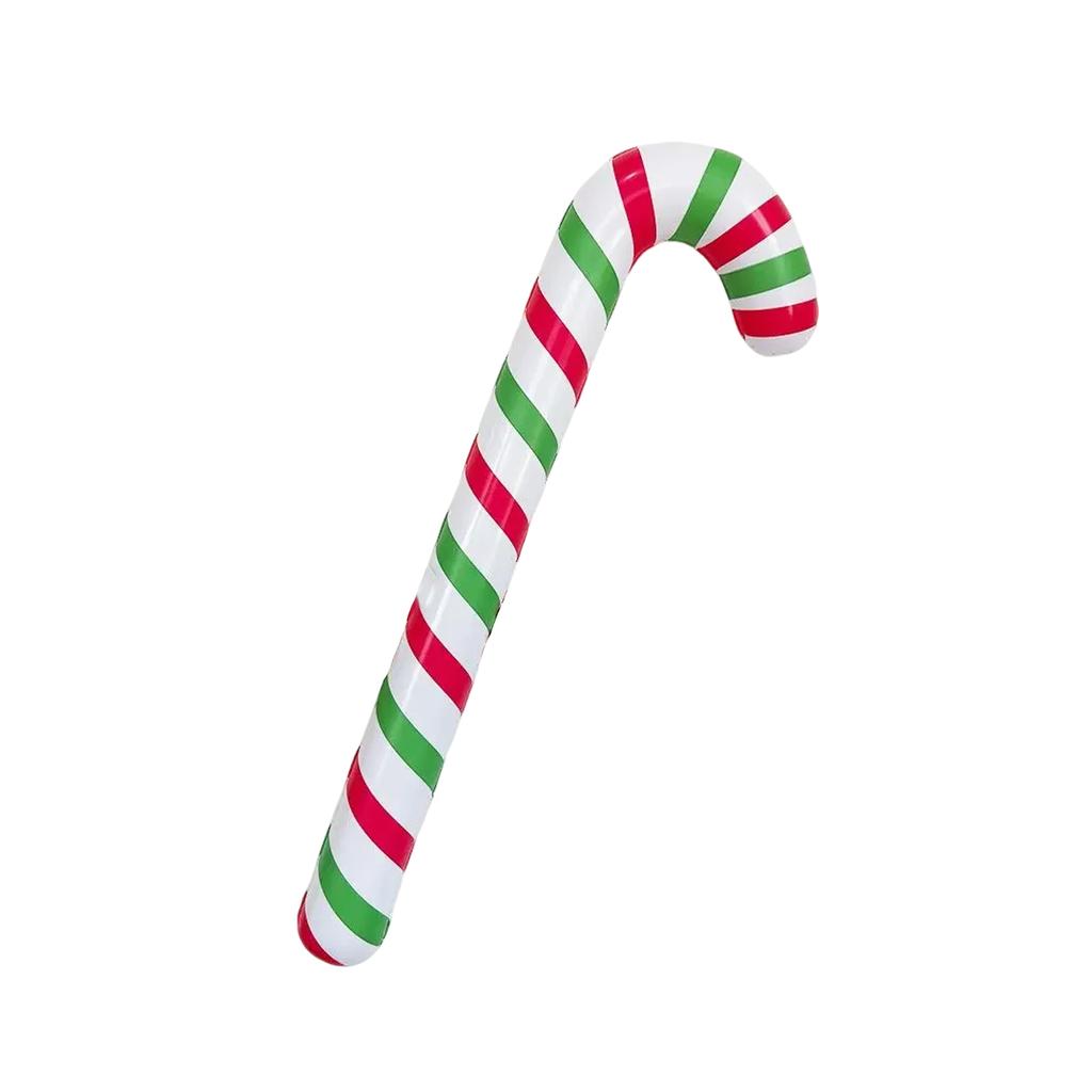 35 Inch Inflatable Christmas Candy Cane For Christmas Decorations, Outdoor Holiday Decorations
