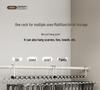 Multi-Layer Stainless Steel Folding Pants Hanger with Pull-Out Clips