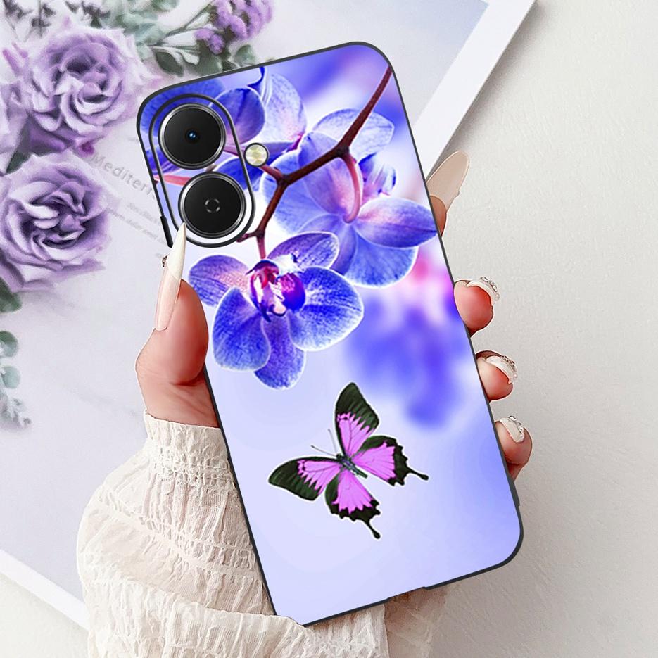 For Tecno Spark GO 2 Case LJ7 Popular Painted Cover 6.67'' Soft Silicone Phone Case For Tecno Spark Go2 SparkGo2 Back Cover Bags