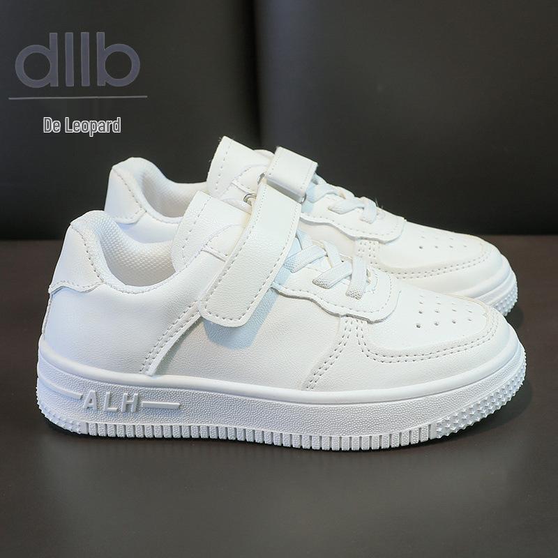 2024 Spring/Autumn Kids' White Shoes: Versatile Casual for Boys & Girls