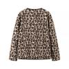 European and American style, new women's clothing, classic, fashionable, versatile and fashionable lamb wool leopard print coat