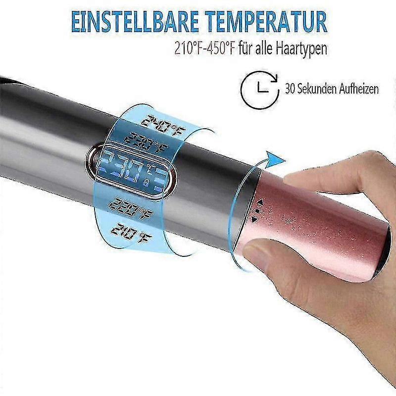 2-in-1 Multistyler, Ceramic Plates, Adjustable Temp up to 230°C, with Heat Gloves & Storage Bag, Gray