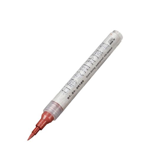 

Permanent Paint Pen Oil-Based Markers Quick Dry Waterproof Marking Pens for Metal Wood Fabric Plastic Stone Canvas Glass Industrial Tires кавовий