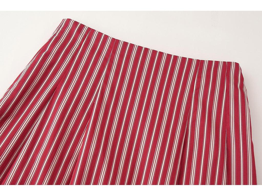 Spring 2025 Women's European-American Style Camisole and Midi Skirt Set