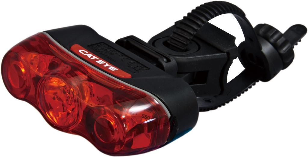 CatEye Rapid 3 Tail Safety Light Red TL-LD630 (526-10321)