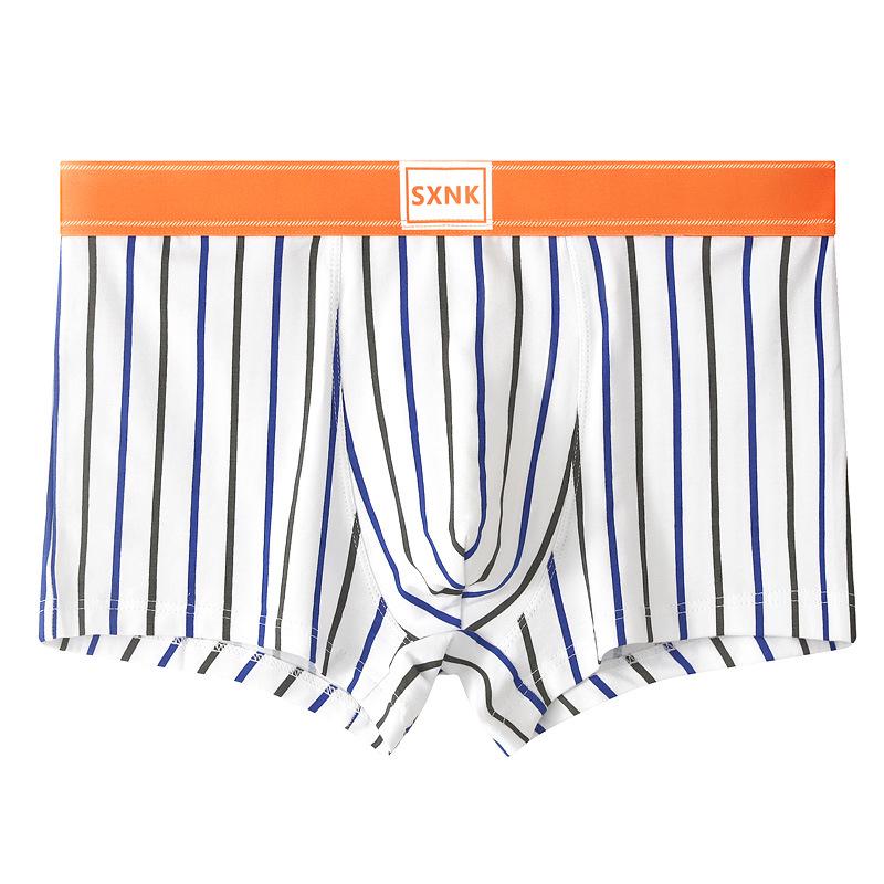 Men's Pure Cotton Breathable Boxer Briefs - Comfortable Sport Underwear for Teens