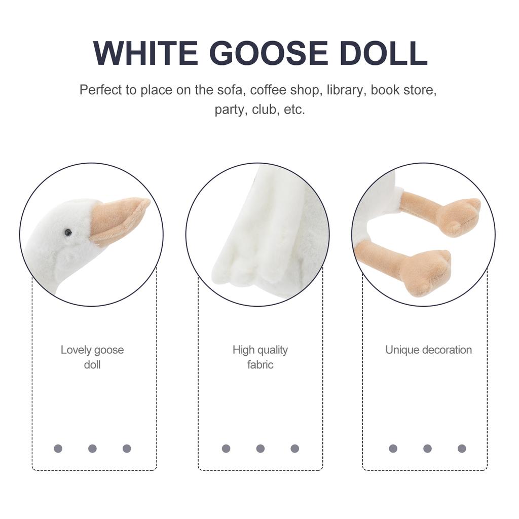 1 Stück Langhalsgans Stofftier Plüschtier Niedliche Weiche Stoffpuppen Plüschtiere Spielzeug für Kinder Baby Kinder Geburtstagsgeschenke Neu 2025