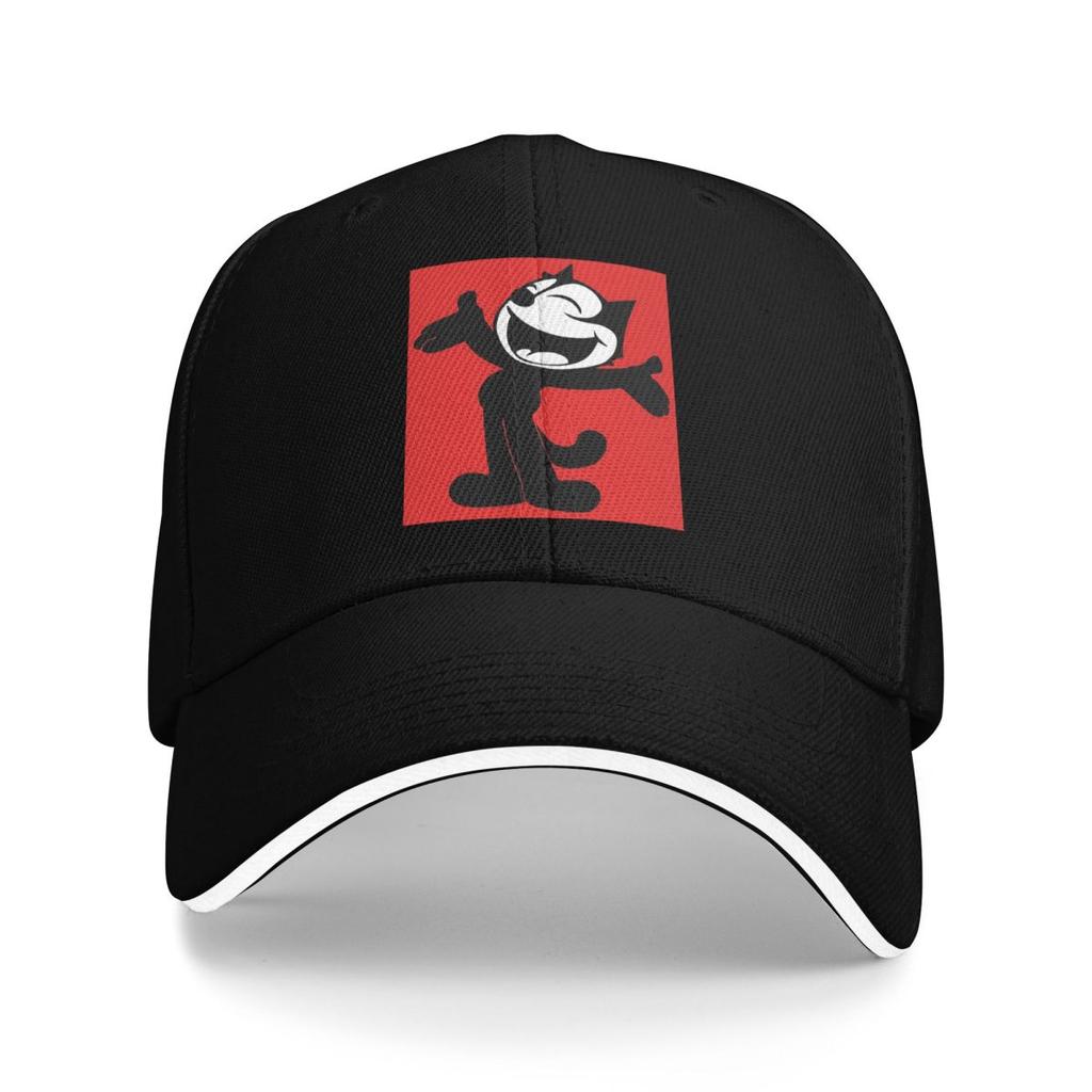 Unisex Baseball Hats Felix The Cat Keep Walking Funny Movie Streetwear Summer Sports Baseball Caps Hip Hop Cap Casquette Hats